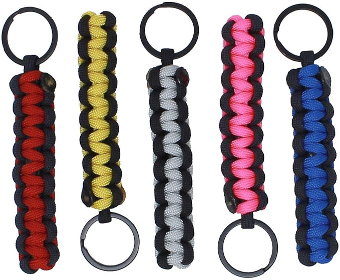 BubbasGarageTv - Large Heavy Duty Paracord Zipper Pulls (Customizable)