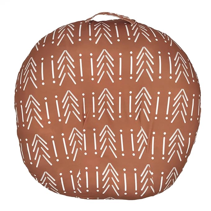 Newborn Lounger Cover for Original Baby Pillow (Rust)