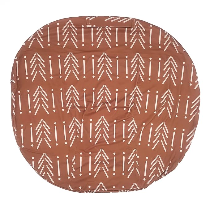 Newborn Lounger Cover for Original Baby Pillow (Rust)