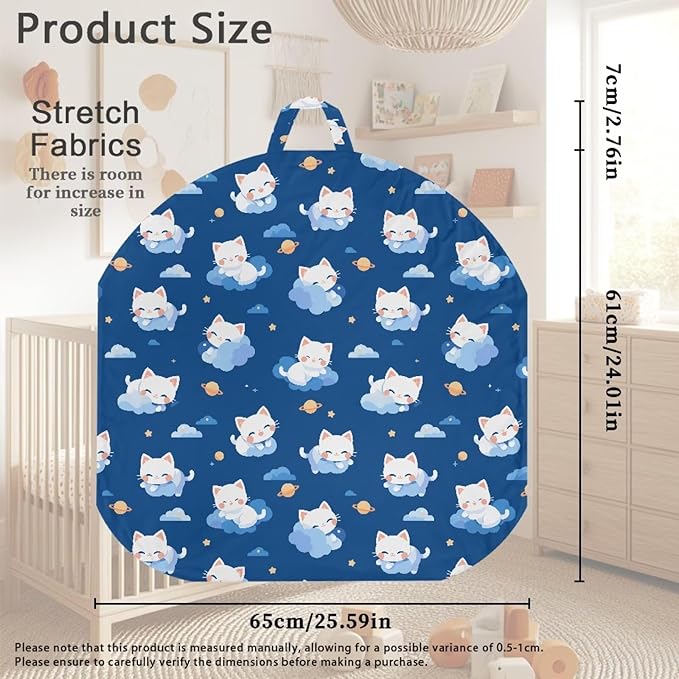 Newborn Lounger Cover, Cat Removable Cover for Newborn Lounger Soft Newborn Lounger Cover Breathable Baby Newborn Lounger Washable Cover for Newborn Lounger Pillow