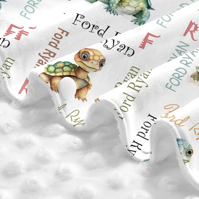Personalized Winter Baby Car Seat Cover with Name Turtle Winter Car Seat Cover for Baby Seat or Stroller Custom Infant Car Seat Covers Minky Blankets Nursing Cover Breastfeeding Scarf