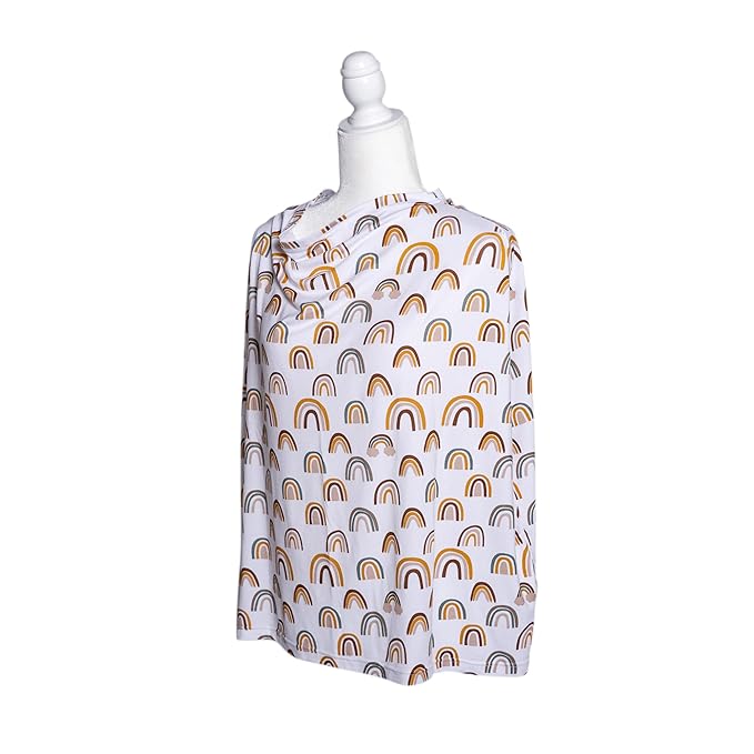 J.L. Childress 4-in-1 Multi-Use Cover - Stretchy Car Seat Canopy and Privacy Cover, Breastfeeding Nursing Cover