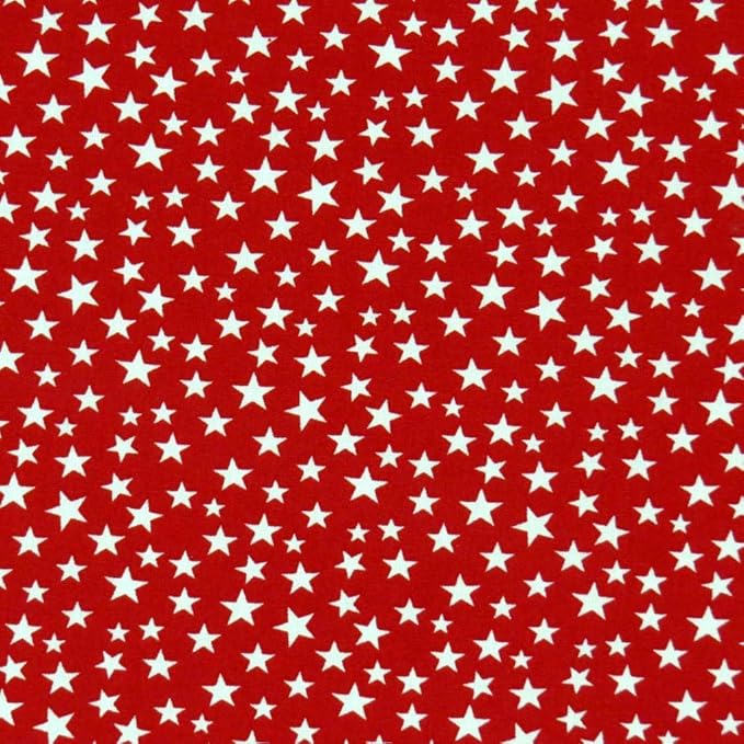SheetWorld Fitted 100% Cotton Percale Pack N Play Sheet Fits Graco Square Play Yard 36 x 36, Stars Red, Made in USA
