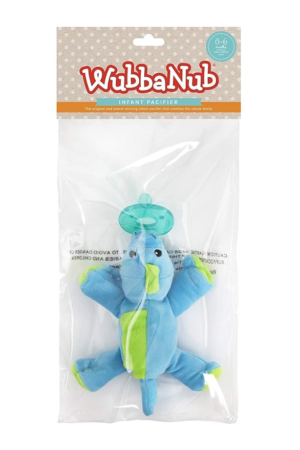 WubbaNub Infant Pacifier - Baby Dino