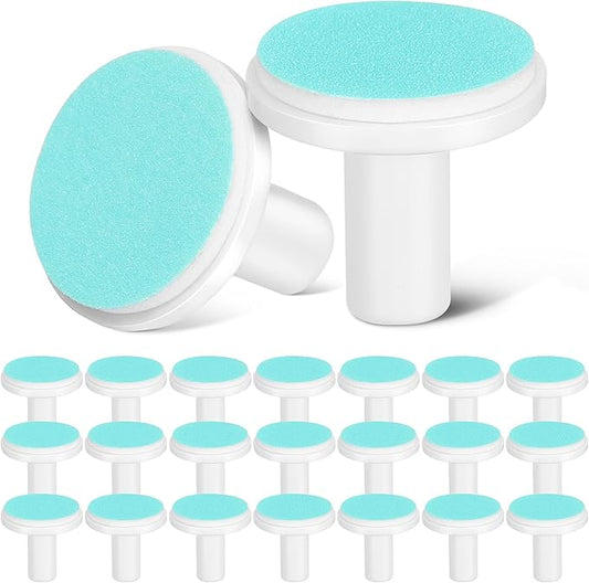 30pcs Baby Nail Trimmer Replacement Pads, Electric Baby Nail Grinding Heads for Standard Electric Kid Trimmer, File Replacement Pads for Kids 12 Months Up