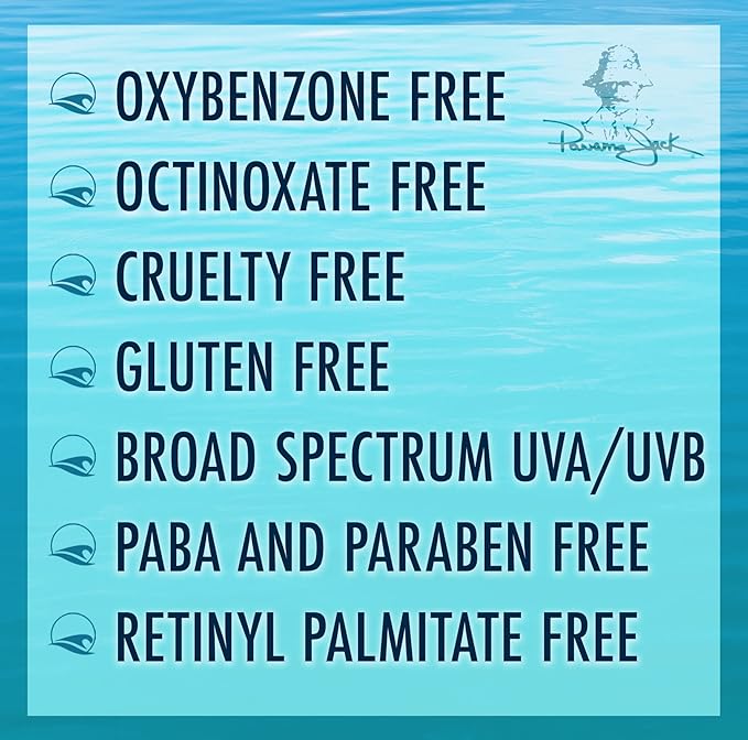 Panama Jack Baby Sunscreen Lotion - SPF 50, Broad Spectrum UVA/UVB Protection, Hypoallergenic, PABA, Paraben, Gluten & Cruelty Free, 3 FL OZ (Pack of 12)