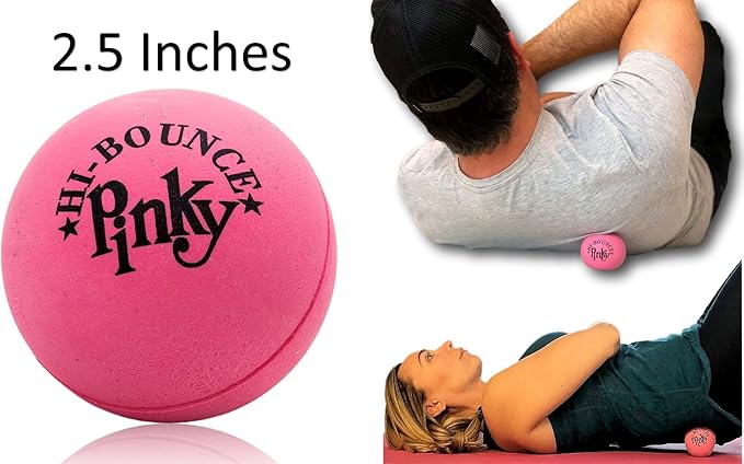 JA-RU Hi Bounce Pinky Ball (24 Balls) – Solid Pink Rubber Bouncy Balls for Kids, Outdoor Playground Toys, Stress Relief Toy & Massage Balls, Bulk Party Favors & Classroom Prizes. 976-24p