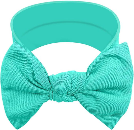 Baby Girl Headbands-Infant,Toddler Cotton Handmade Hairbands with Bows Child Hair Accessories