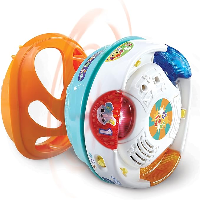 VTech Baby 3-in-1 Magic Music Ball - Interactive Baby Toy that Moves Alone and Plays Music - For Children Aged 9-36 Months