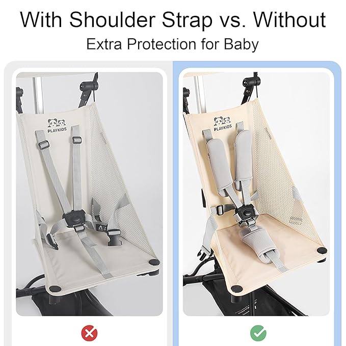 3-Piece Car Seat Strap Pads, Universal Soft Car Seat Shoulder Strap Covers and Seat Belt Pads for Baby & Kids, Breathable Seat Belt Covers for Car Seats, Strollers, High Chairs