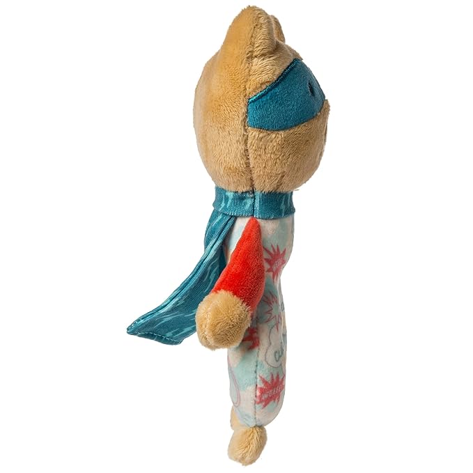 Mary Meyer Soft Ring Baby Rattle, 6-Inches, Lil' Hero