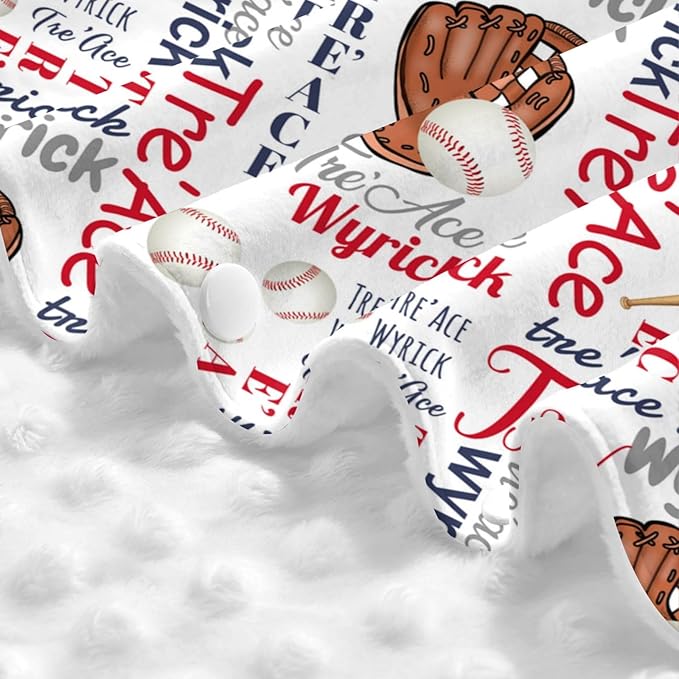 Personalized Baseball Sports Baby Car Seats Canopy for Babies with Name, Custom Monogram Car Seat Covers for Boys Girls, Opening Minky Nursing Breastfeeding Cover Infant Carseat Canopies for Newborn