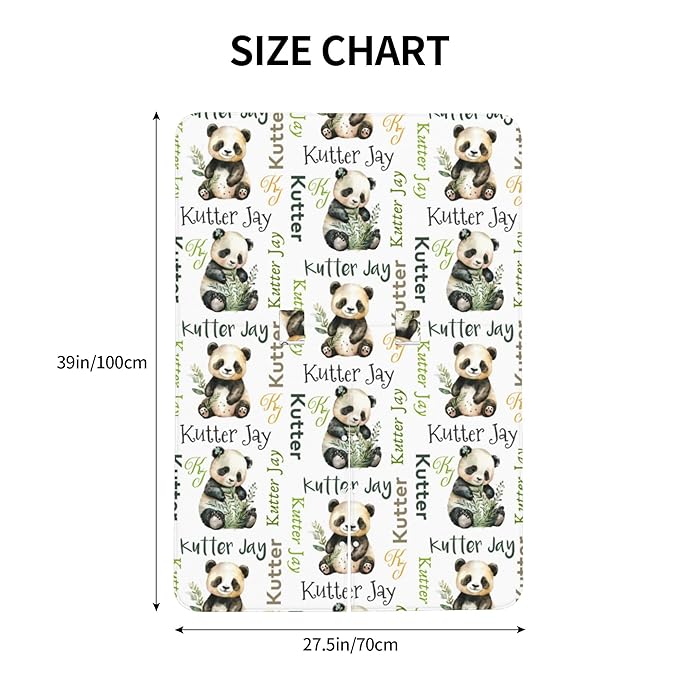Personalized Winter Carseat Cover for Baby Custom Name Car Seat Canopy for Newborn Baby Boys Girls 2 in 1 Mom Nursing Breastfeeding Covers Panda Minky Baby Carrier Stroller Covers