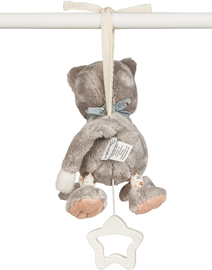 Gray Cat Lilly Soft Musical Toy, Small by Sterntaler