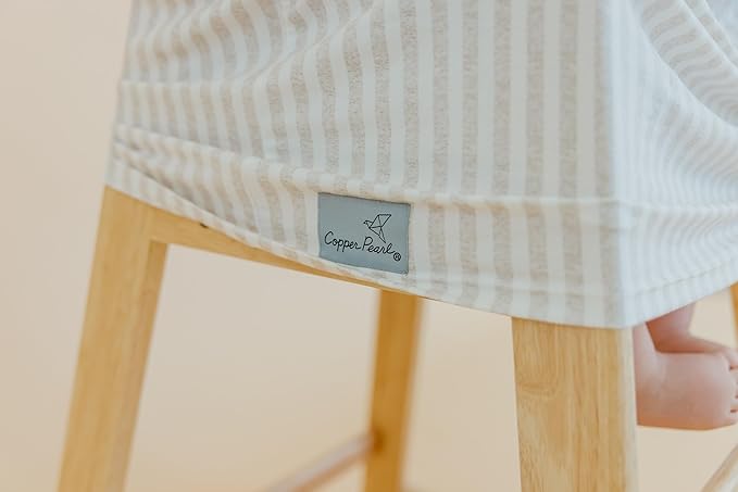Copper Pearl Multi-Use Cover: Car Seat Covers, Nursing Cover, and Stroller Cover for Sun - Stretchy Fabric, All-Season Use, Stylish Designs, Easy Access for Moms - Coastal