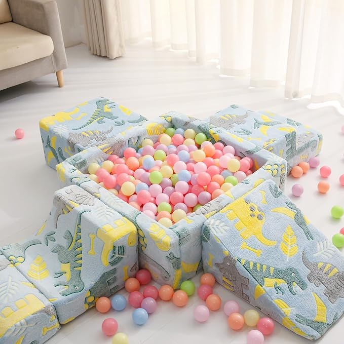 GOGOSO Ball Pit Balls for Toddlers Dogs Baby Boys Girls 2.2Inch Plasticball Toys for Kid Play Tent Birthday Slides Party Decor 50 100 170 200 500 1000