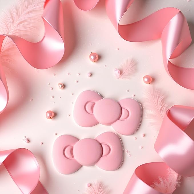 1Set of 2 Pink Bows Hair Clips for Girls,Bow Hair Barrettes for Women, Fashion Bow Hairpin Alligator Clips, Bows Hair Clips for Girls and Women Clips and Barrettes