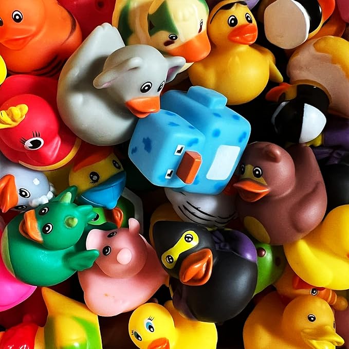 88 Pack Rubber Duck for Jeep Bath Toy Assortment Bulk Floater Duck for Kids Baby Showers Accessories Party Favors Birthdays Bath Time and More