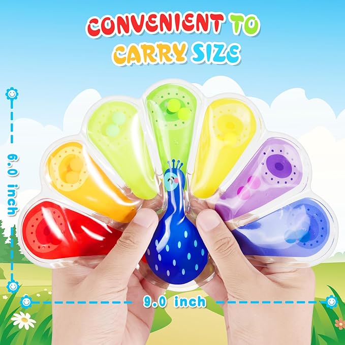 Color Sorting Toys Sensory Toys : Fine Motor Skill Games Learning for Toddlers, Color Matching Fidget Sensory for Calm Down, Preschool Learning & Educational Montessori with Autism