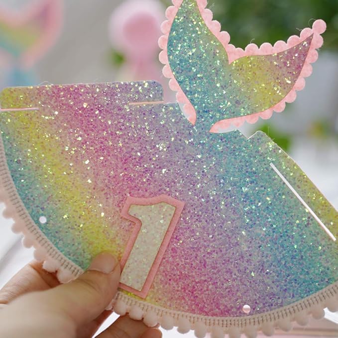 Boy Girl Birthday Crown, Prince Princess Birthday Hat Headband Tiara Crown Cake Photo Prop Party Decorations
