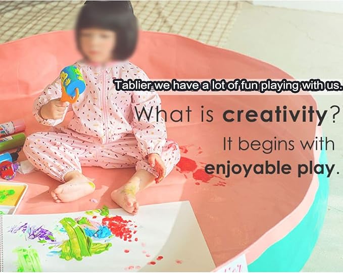 Multiful Mat, Kids Playmat Water Play Touch Mat, Kimchi Mat(KimJang Mat), Waterproof 55.1 inch/ 140cm Diameter, Making Kimchi