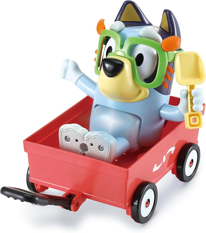 VTech Dress-Up Bluey Official Character Interactive Toy for Kids, Includes 9 Accessories, Sounds and Phrases from the TV Show, Educational Learning Toy for Kids Ages 3, 4