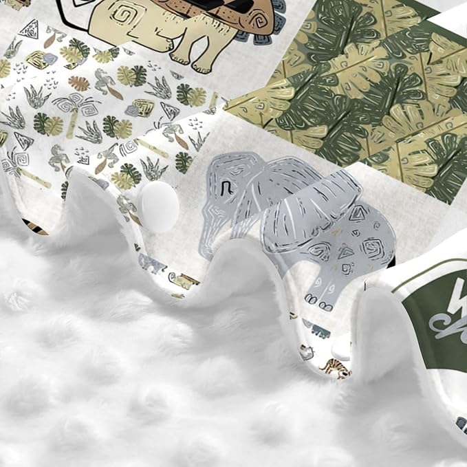 Personalized Baby Car Seat Canopy for Boy Girl, Custom Name Baby Car Seats Covers for Babies, Opening Minky Nursing Breastfeeding Stroller Cover Infant Carseat Canopies for Newborn (Woodland Animals)
