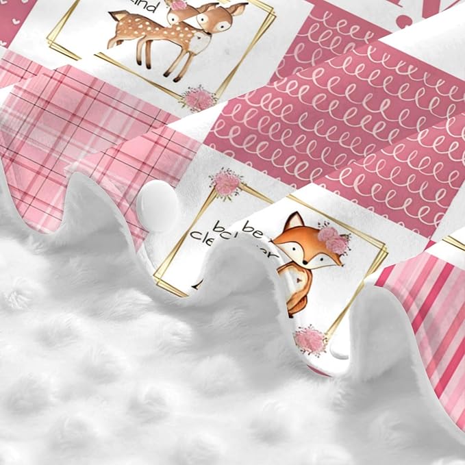 Personalized Baby Car Seat Canopy for Babies with Name, Custom Car Seat Covers for Girls, Animals Pink Nursing Breastfeeding Stroller Cover Infant Carseat Canopies for Newborn