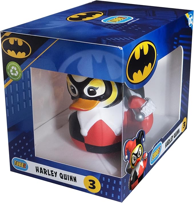 TUBBZ Boxed Edition: DC Comics - Harley Quinn Cosplaying Rubber Duck Vinyl Figure