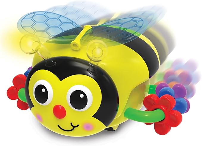 The Learning Journey Early Learning - Crawl About Bee - Crawling Toys for Babies 6-12 Months - Bright Lights and Fun Melodies - Award Winning Toys