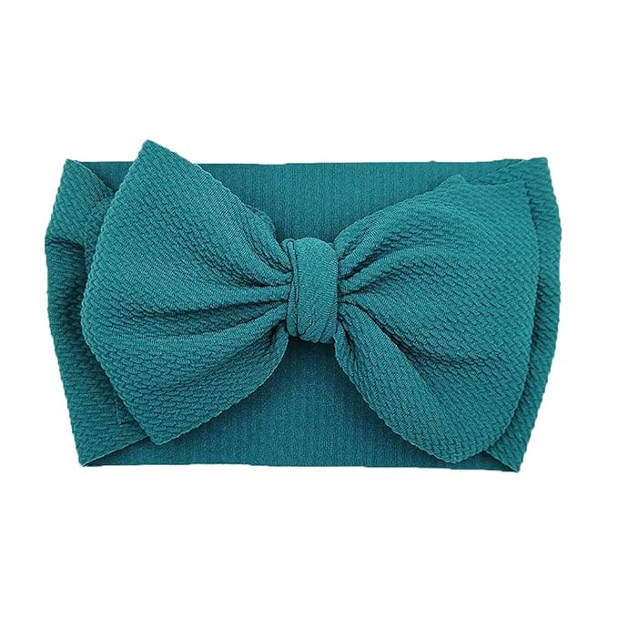 Baby Headbands for Girls Nylon Hair Bows Turban Knotted Headwraps for Newborn Infant Toddlers Kids (PR23-10)