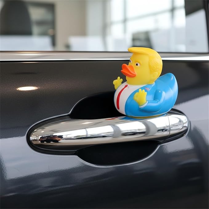 Trump Rubber Duck Baby Bath Toys Ducks Rubber Ducks Funny Toy for Kids Gift Bath Duck Car Decoration Trump Gifts