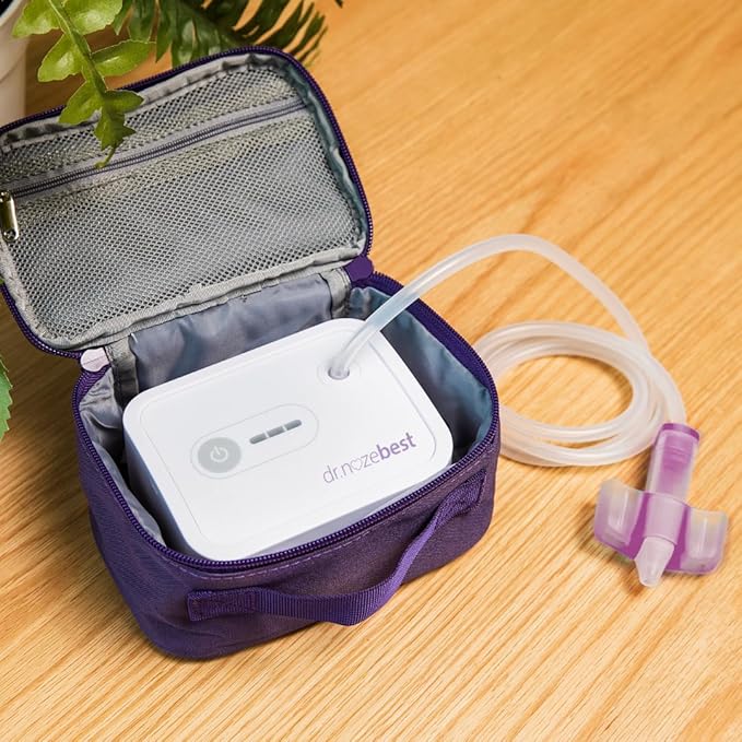 Dr. Noze Best NozeBot Travel Pouch, Pediatric ENT Designed Carrying Case for Baby Nasal Aspirator, Fits NozeBot Nose Sucker and Accessories, Compact, Durable, Water Resistant Organizer Bag