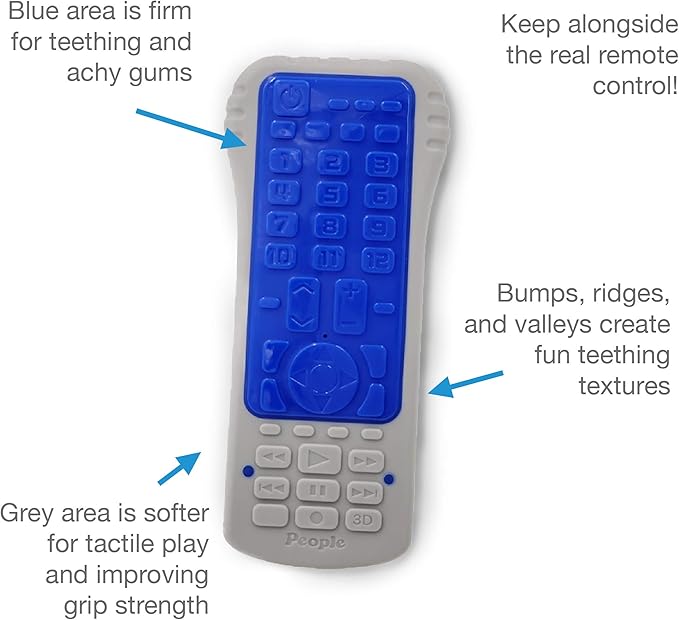 Brain Builders: Baby's First Remote Control Clicker Teether