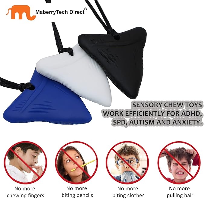 Sensory Chew Toys for Kids with Autism, 18 Pack