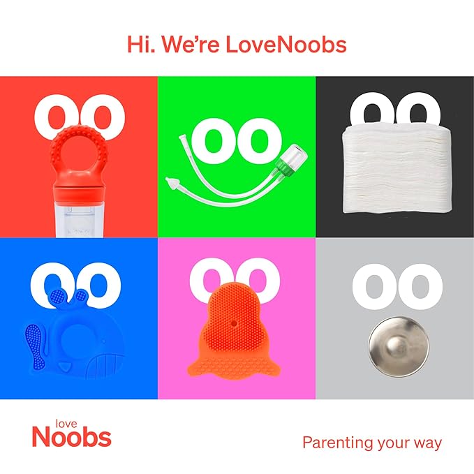 Cradle Cap Brush for Babies by Love Noobs, Baby Cradle Cap Treatment, Pack of 2, Non-Toxic Toddler Cradle Cap Comb, with Suction Cup to Easily Hang to Bathroom Wall, Infant Eczema Treatment