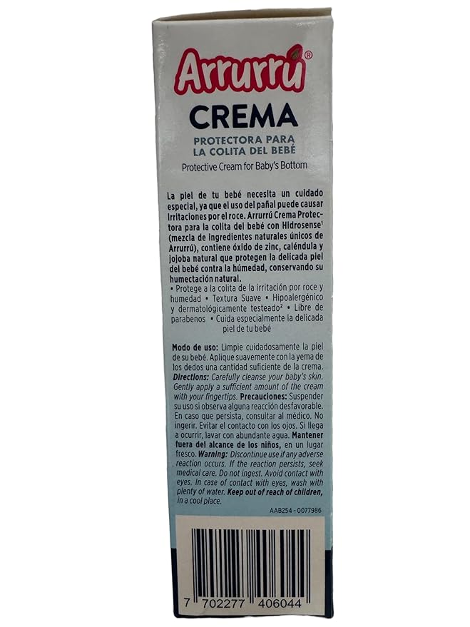 Arrurru Kit Abuelita Rosado - Colonia Rosa 220 ml - Shampoo Cabello Claro 220ml - Baño Líquido 220 ml - Crema Original 220 ml - Crema Protectora para la colita del Bebe 60 gr.