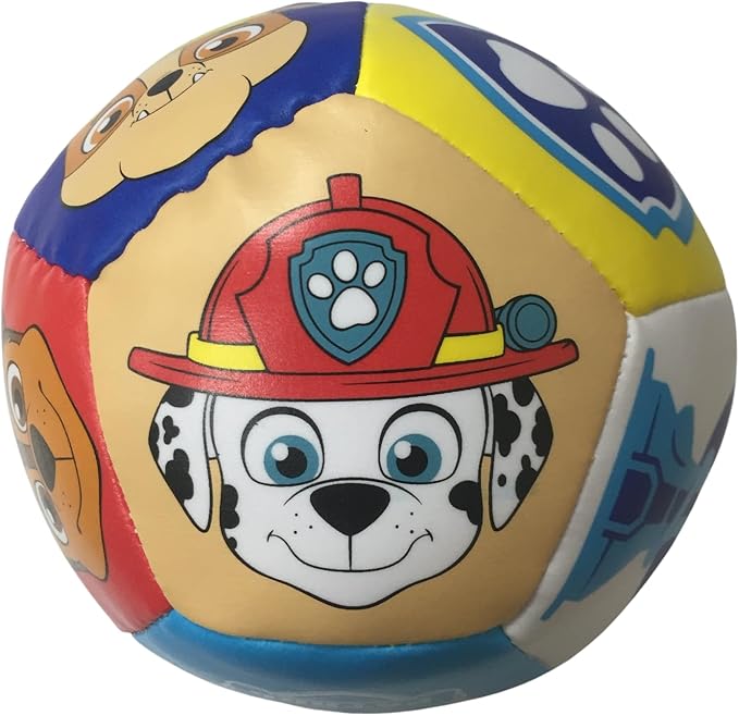 ODS Paw Patrol - Baby Ball Ultra Soft Soft Ball 12.7 cm in Faux Leather, Ideal as an Early Childhood Toy