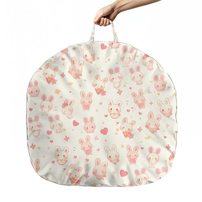Newborn Lounger Cover, Reusable Infant Lounger Pillow Cover Stretchy Baby Lounger Slipcover Soft Infant Lounger Pillow Cover for Most Babies Rabbit