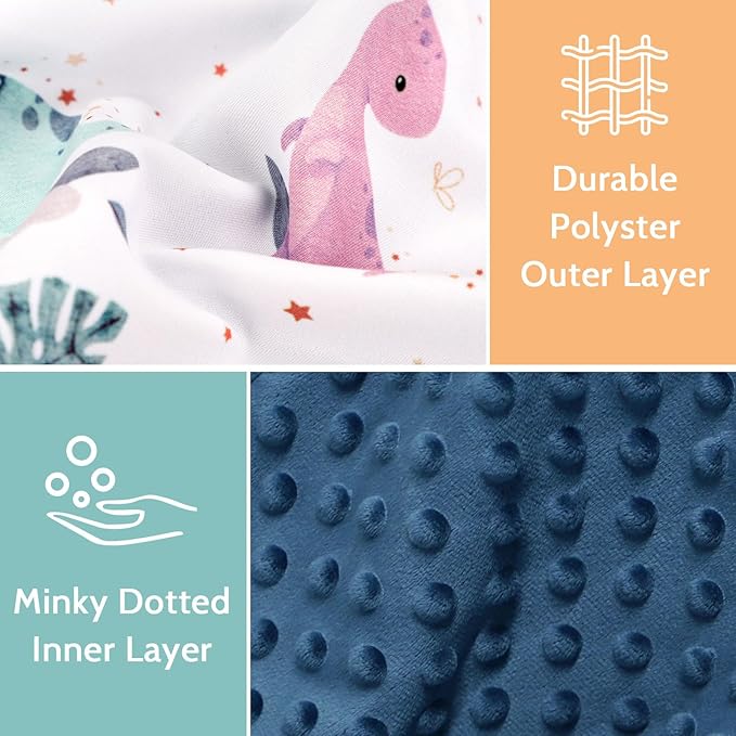 Baby Car Seat Cover for Boy, Minky Warm Winter Car Seat Covers for Babies, Peekaboo Opening Infant Car Seat Cover, Nursing Cover Carseat Canopy, Cute Dinosaur