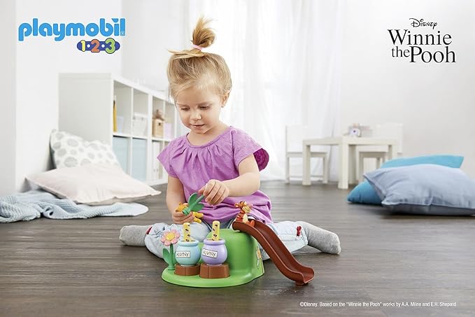 Playmobil 1.2.3 & Disney: Winnie's & Tigger's Bee Garden