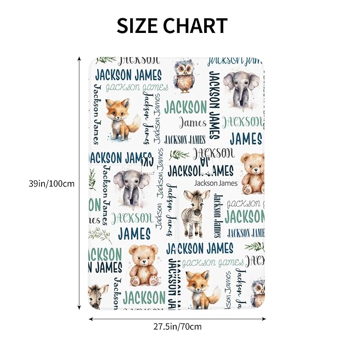 Personalized Baby Car Seat Cover Winter Custom Minky Carseat Cover Boy Girls with Name Woodland Carseat Canopy Customized Car Seat Canopy Infant Carrier Covers Nursing Cover Toddler Blanket