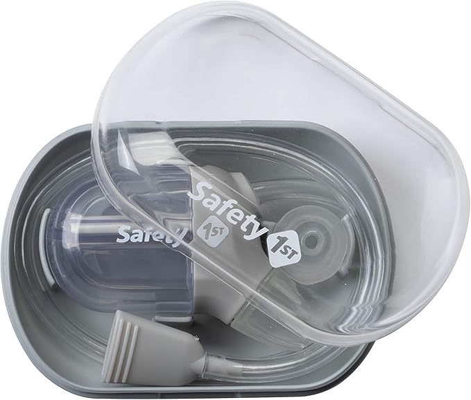 Safety 1st BoogEase Nasal Aspirator, Grey (Pack of 2)