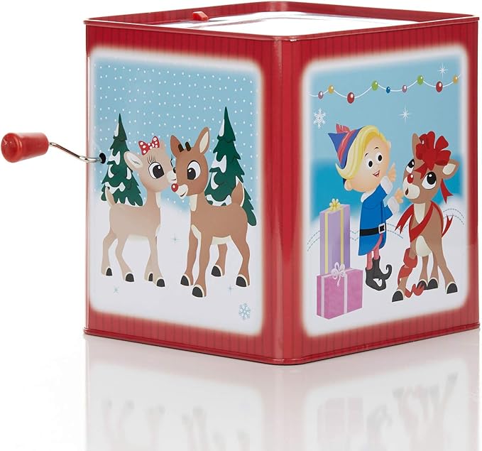 Rudolph the Red-Nosed Reindeer Jack-In-The-Box