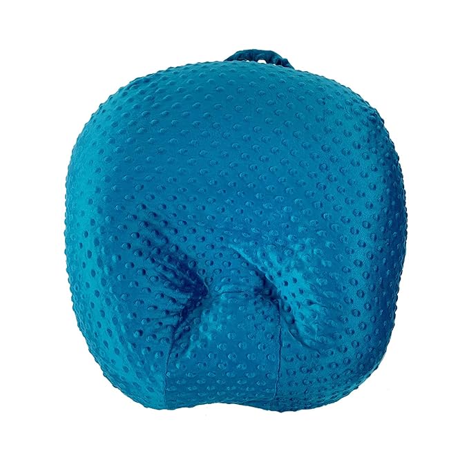 KiddyKlouds Baby Lounger Cover | Newborn Lounger Removable Cover | Highly Water Resistant Minky Fabric (No. 11 - Dark Aqua)