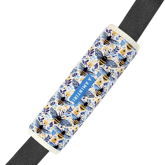 Amintiri Seat Strap Shoulder Pads for Kids, Seat Belt Cover for Children, Soft Furry Seat Belt Cushion for Travel, Cartoon Car Seat Belt Pad Cover for Boys and Girls.