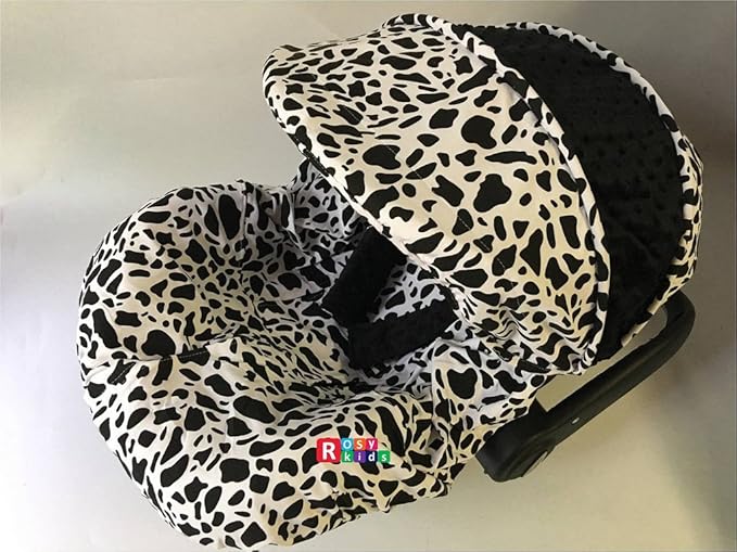 Rosy Kids Infant Carseat Canopy Cover 3pc Whole Caboodle, Baby Car Seat Cover Outdoor Kit, Color03NR05
