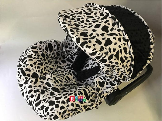 Rosy Kids Infant Carseat Canopy Cover 3pc Whole Caboodle, Baby Car Seat Cover Outdoor Kit, Color03NR05