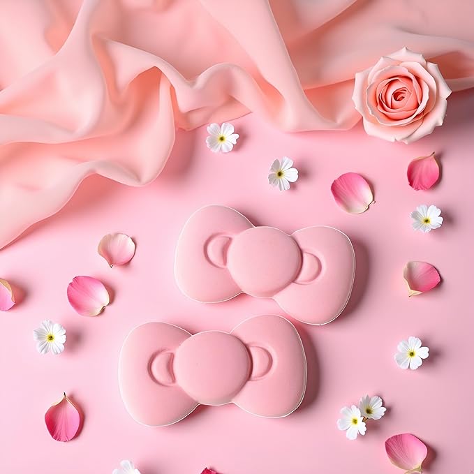 1Set of 2 Pink Bows Hair Clips for Girls,Bow Hair Barrettes for Women, Fashion Bow Hairpin Alligator Clips, Bows Hair Clips for Girls and Women Clips and Barrettes
