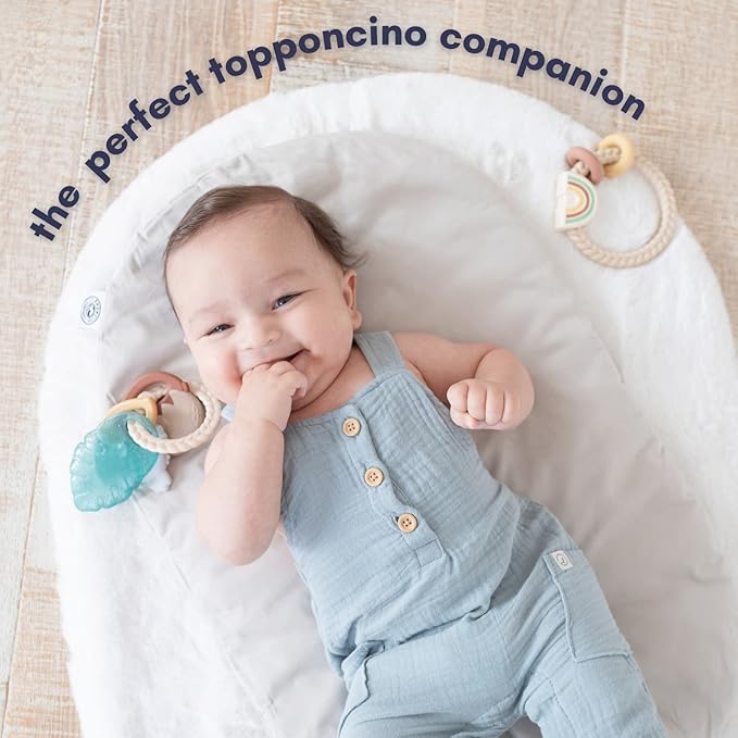 Topponcino Fur Rug by The Montessori Faux Fur Baby Mat for Extra Warmth & Softness | Animal-Friendly | Machine Washable